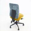 Ausstellungstück - Bürostuhl new.motion - Sonnengelb und Eisblau – Bild 2